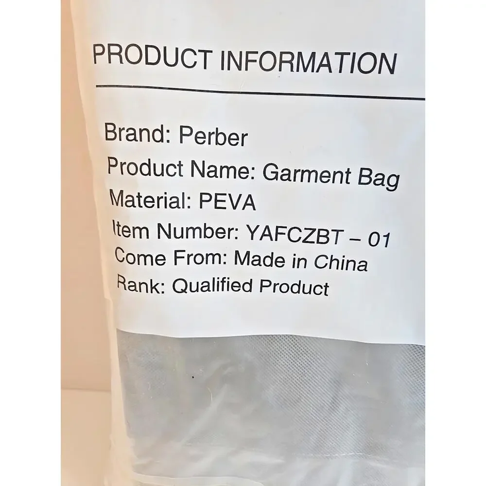 10pk Perber Garment Bags, 48